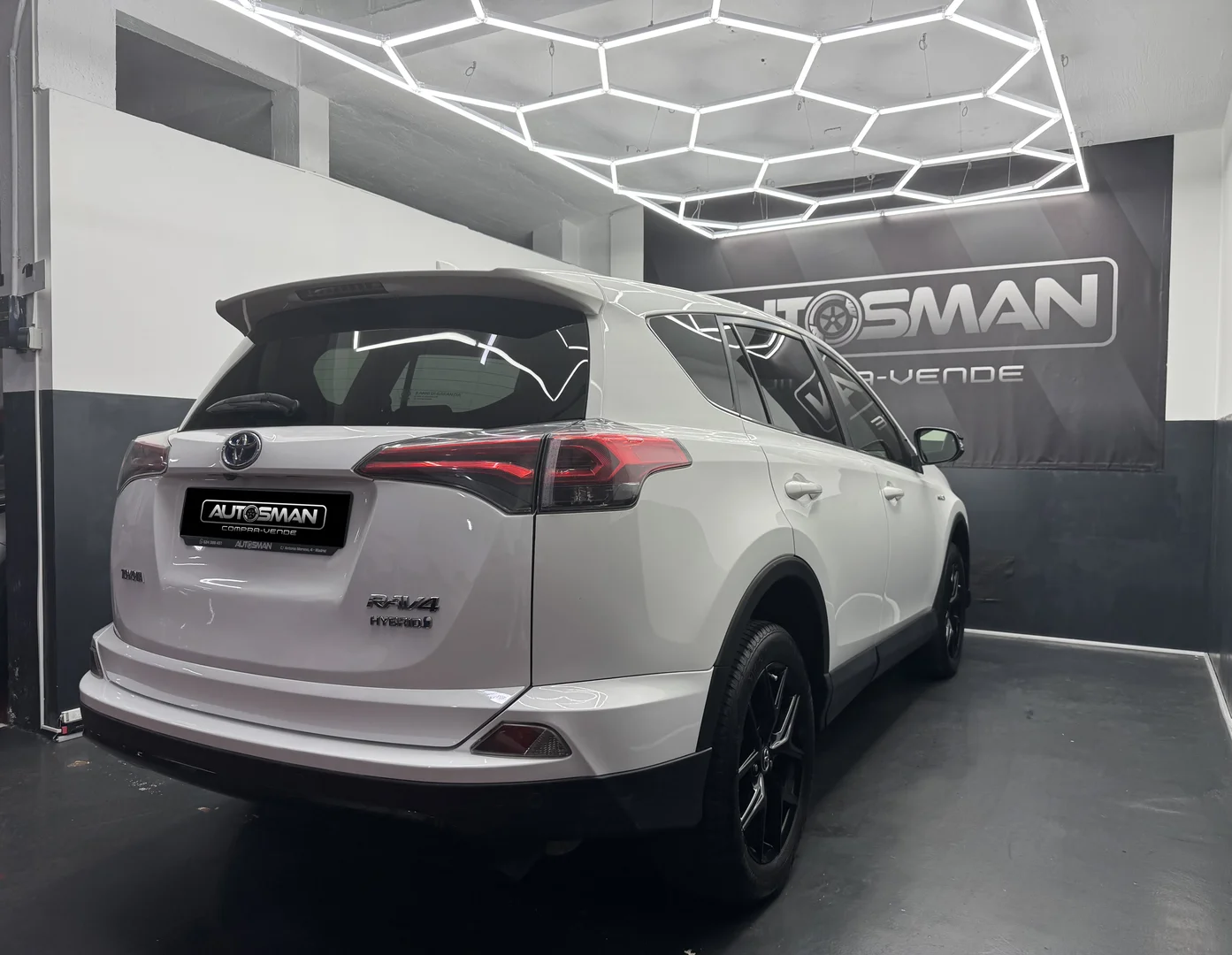TOYOTA RAV4  2.5l hybrid 2WD Advance 2018 Híbrido Blanco - Detalle